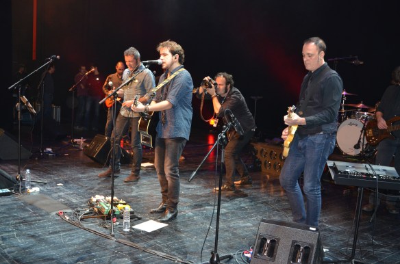 Ensayo con M Clan. Foto: Luis Mª González
