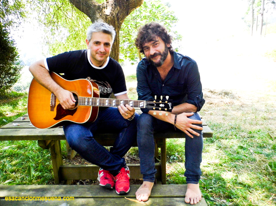 Con el autor de este reportaje.