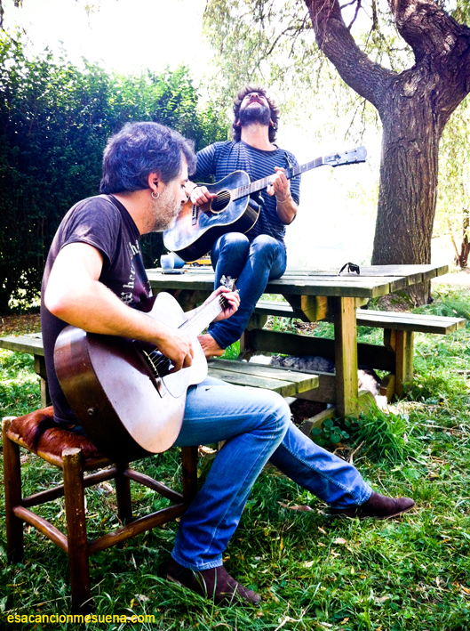 César Pop y Quique González.